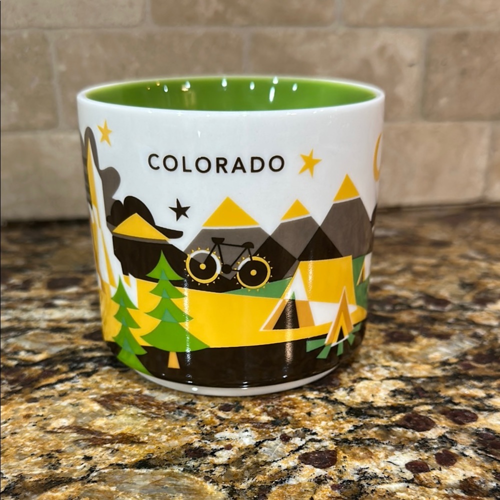 Starbucks Colorado YOU ARE HERE collection mug